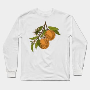 Of Course Its Oranges Long Sleeve T-Shirt